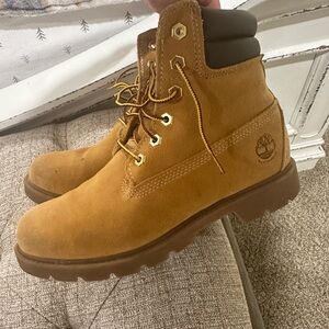 Timberland Tan Leather Boots